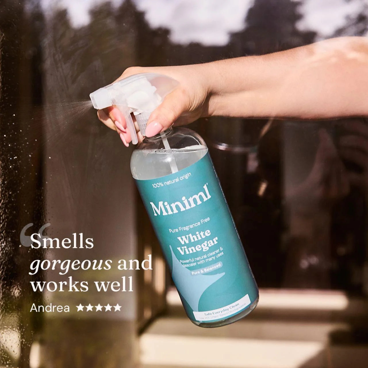 Miniml Mint Window & Glass Cleaner Spray 750ml