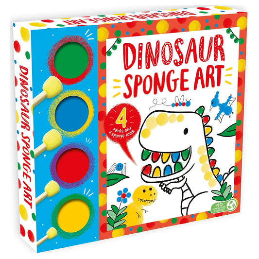 Dinosaur Sponge Art