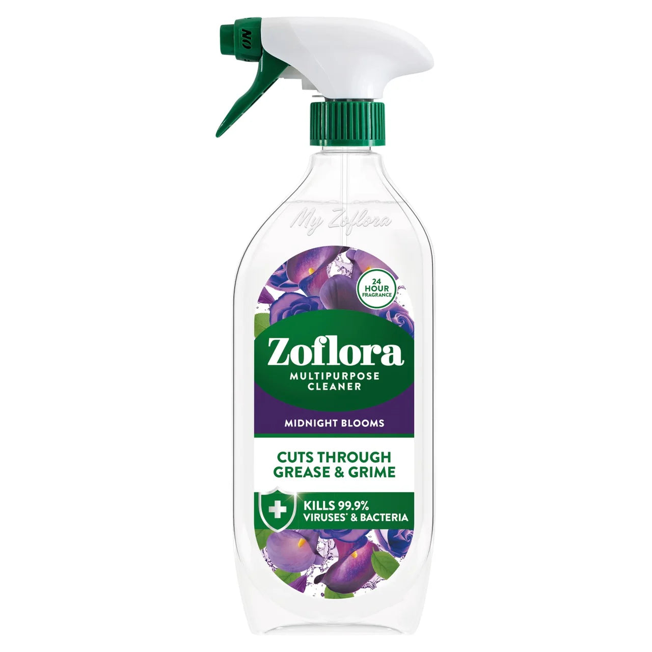 Zoflora Midnight Blooms Disinfectant Trigger Spray 800ml