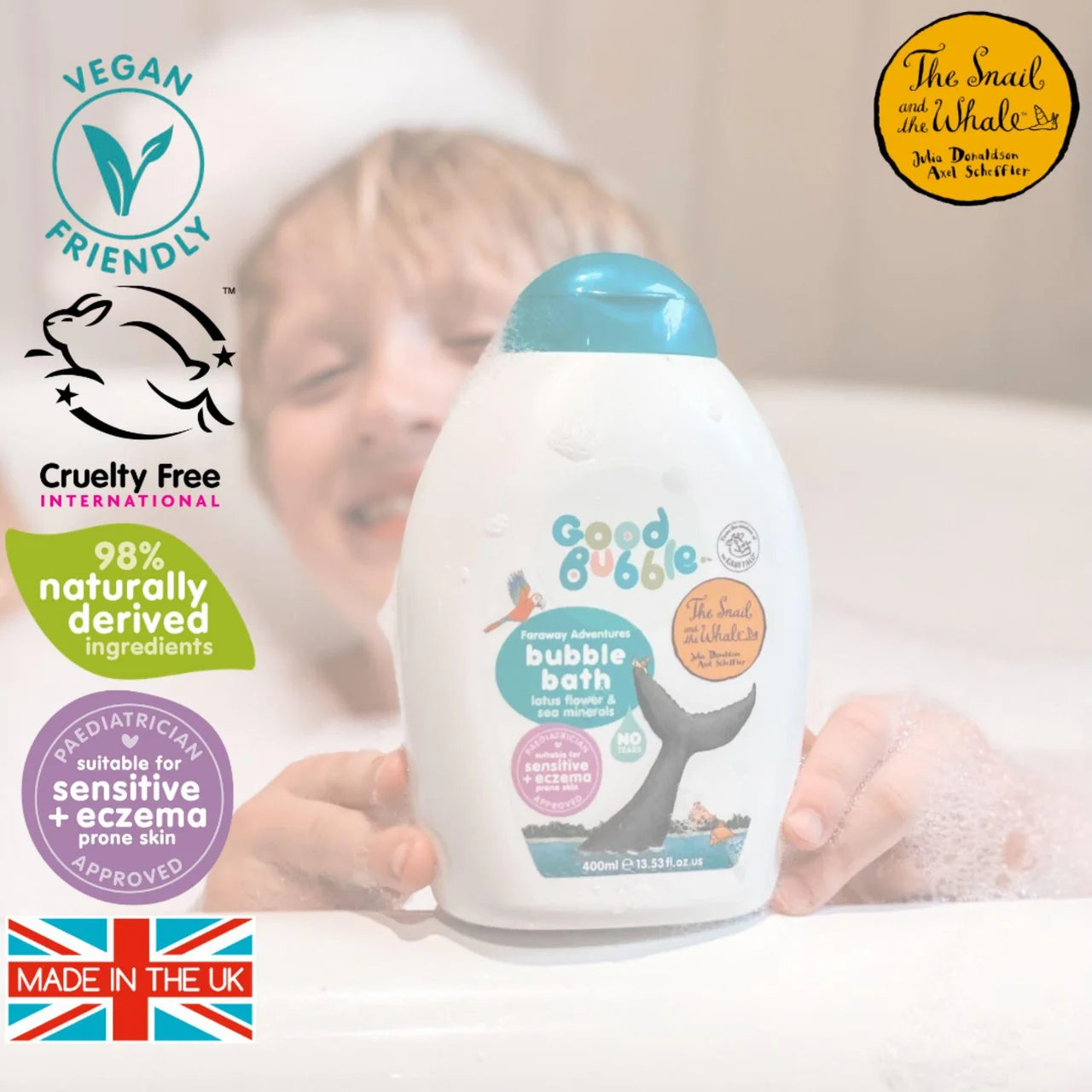 Good Bubble The Snail & The Whale Lotus Flower Bubble Bath 400ml