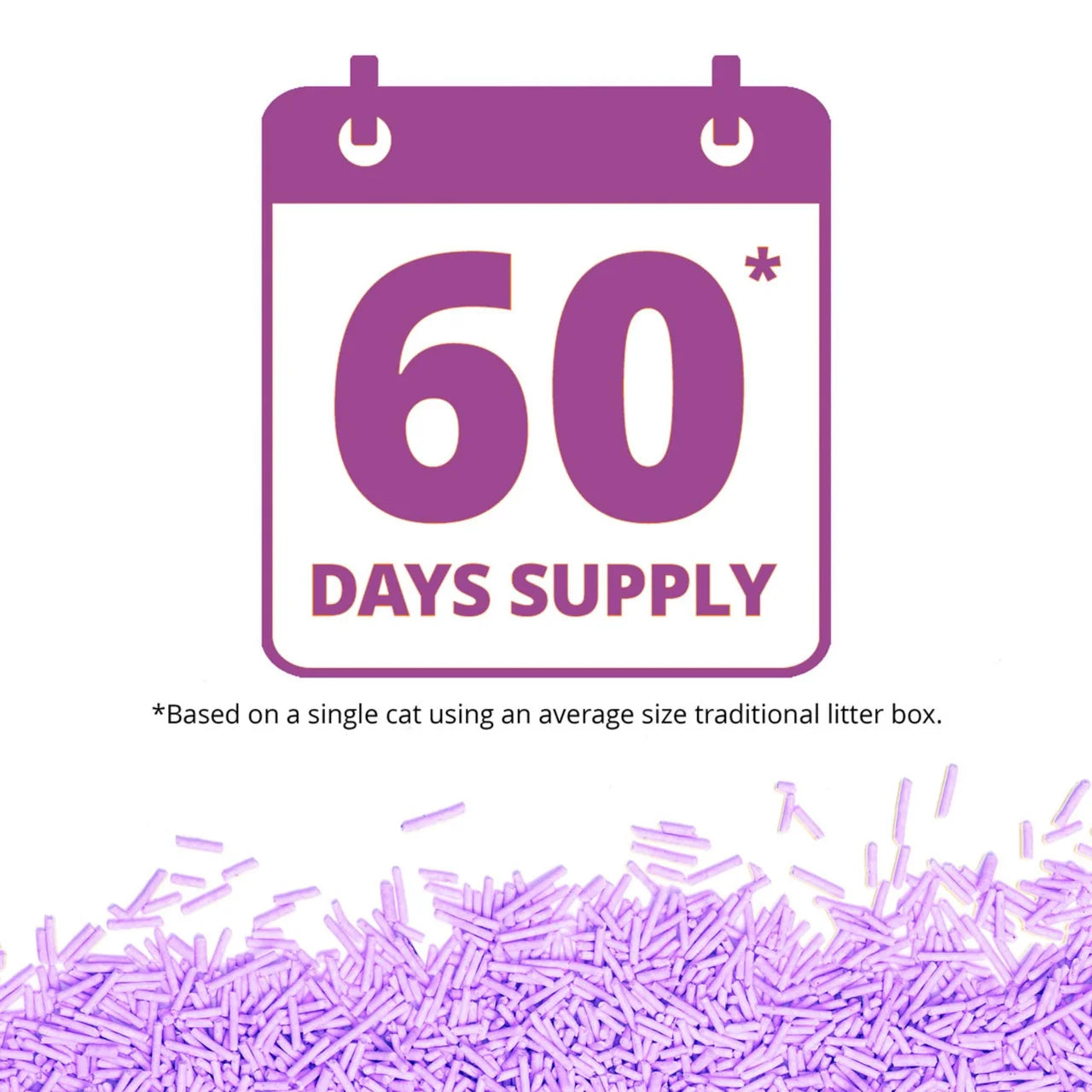 Catit Go Natural Pea Husk Litter, Lavender 5.6kg