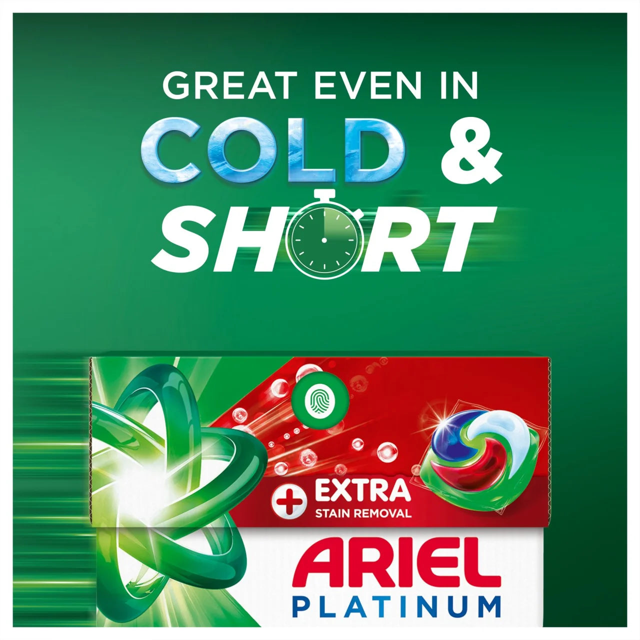 Ariel Platinum Stain Removal All-in-1 Pods Washing Capsules 44 Washes