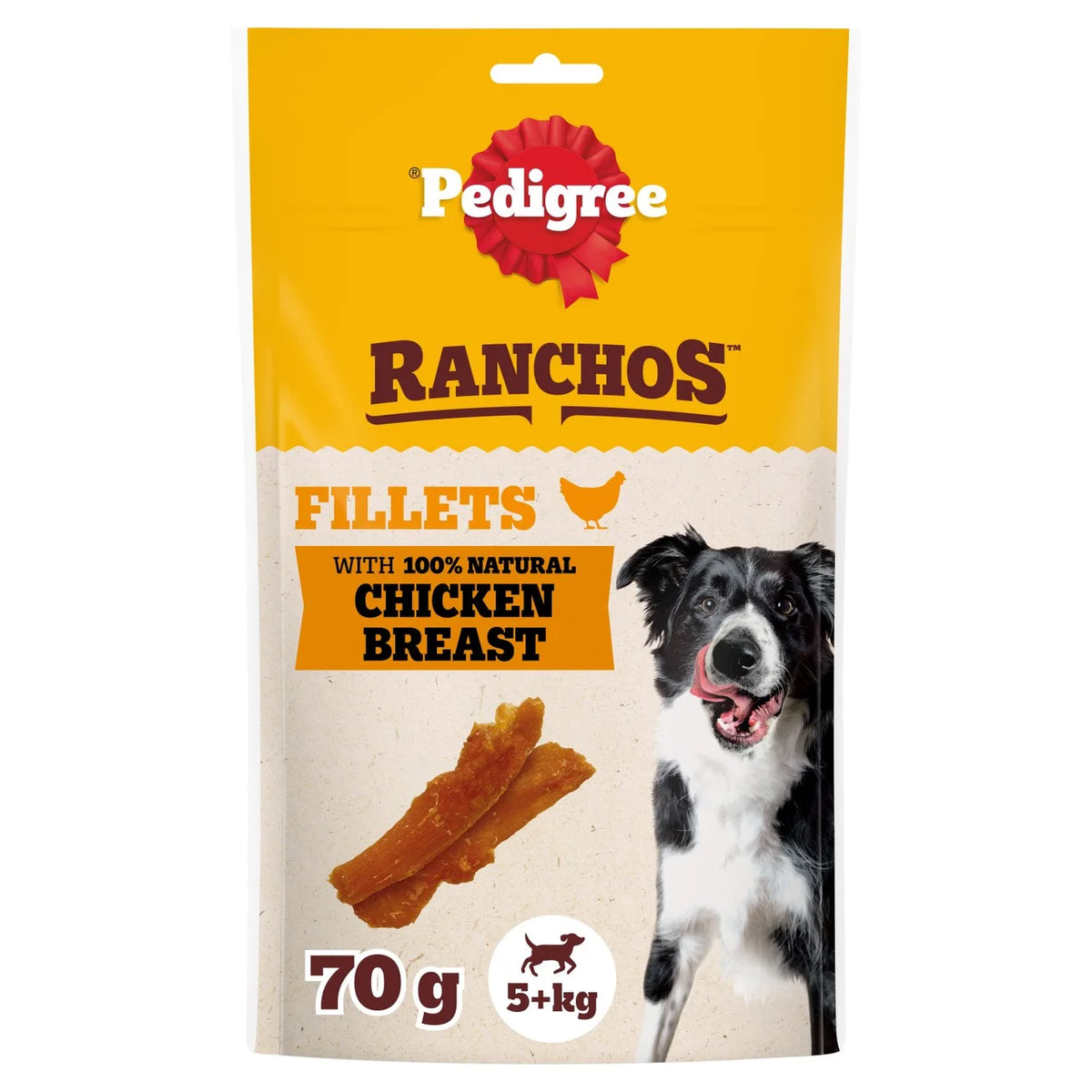 Pedigree Ranchos Fillets with Chicken 70g