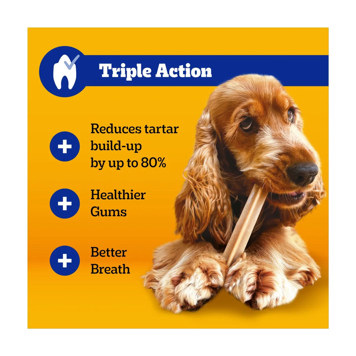 Pedigree Dentastix Daily Adult Medium Dog Treats Dental Sticks 56 per pack
