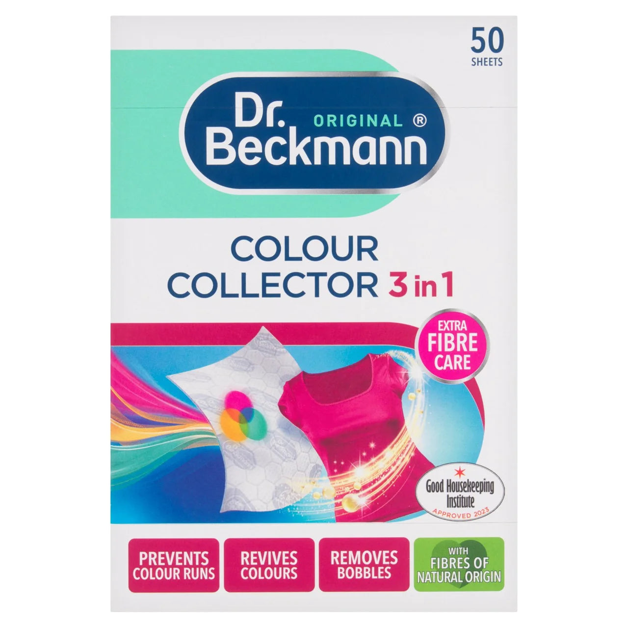 Dr. Beckmann Colour Protection & Dirt Collector, Big Value Pack 50 per