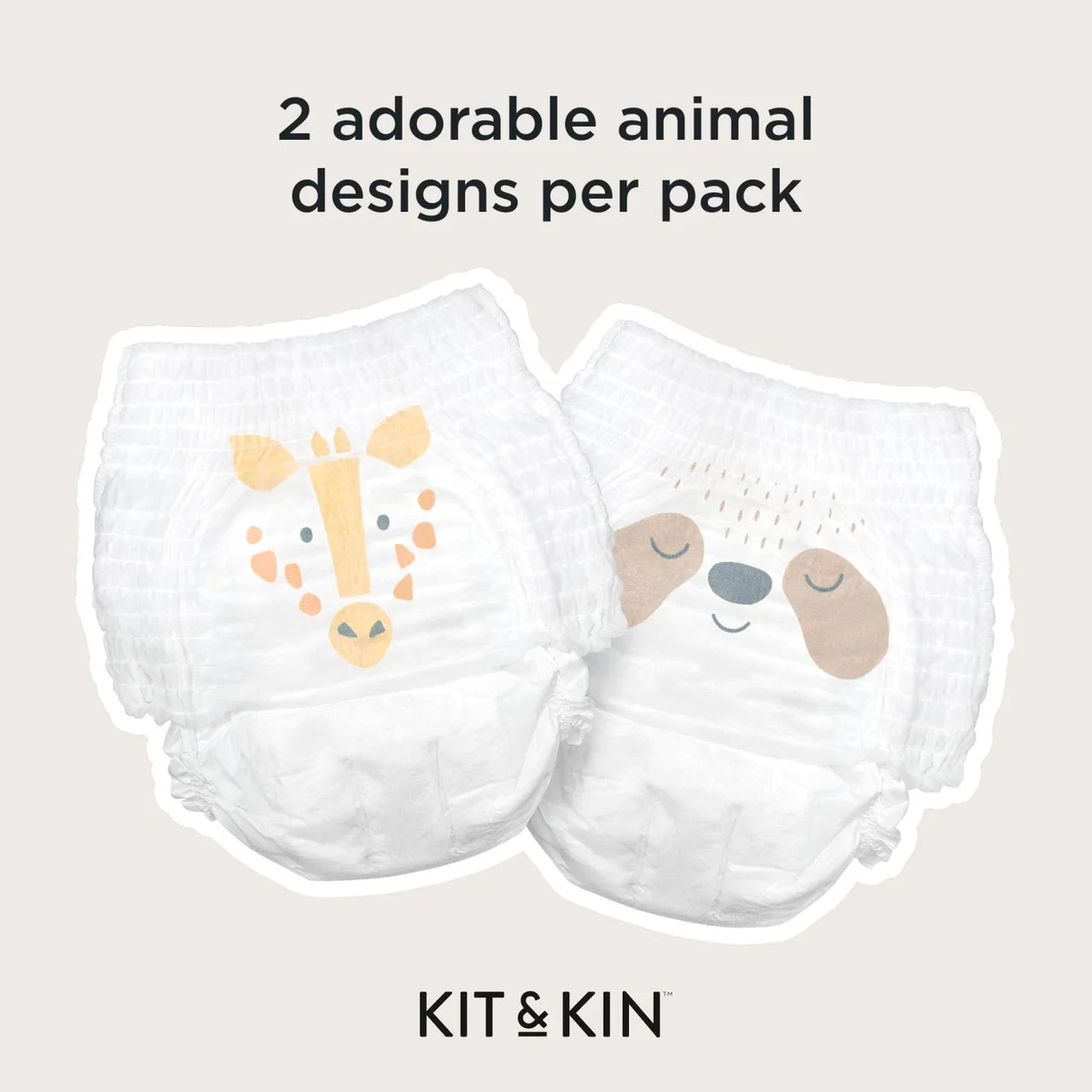 Kit & Kin Hypoallergenic Nappy Pants Size 7 (17+kg) 16 per pack