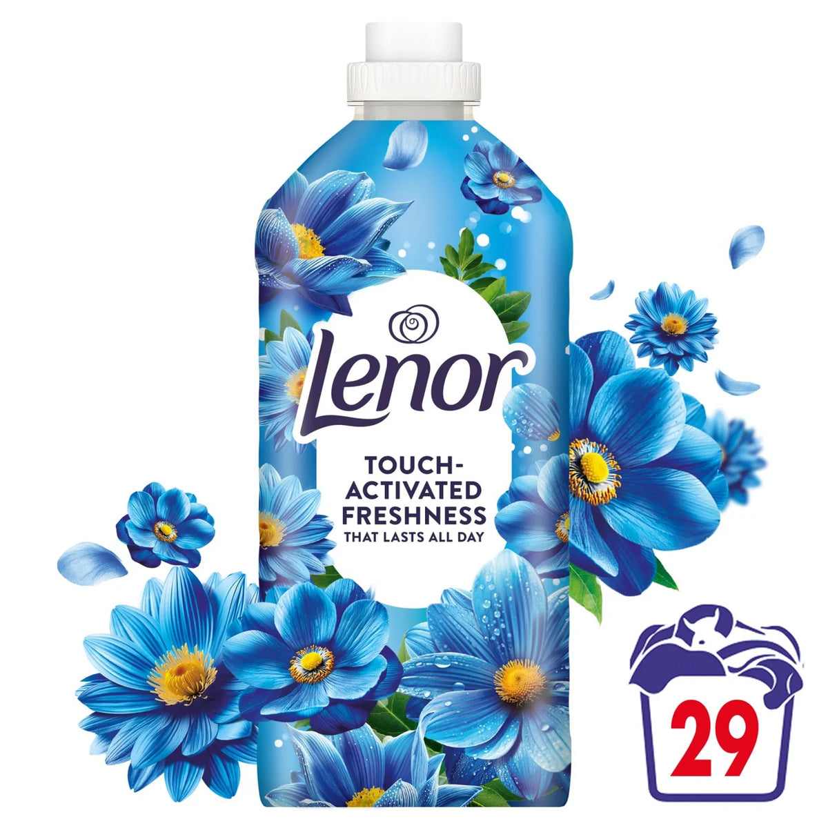 Lenor Fabric Conditioner Coastal Flowers & Cypress 29 Wash 899ml