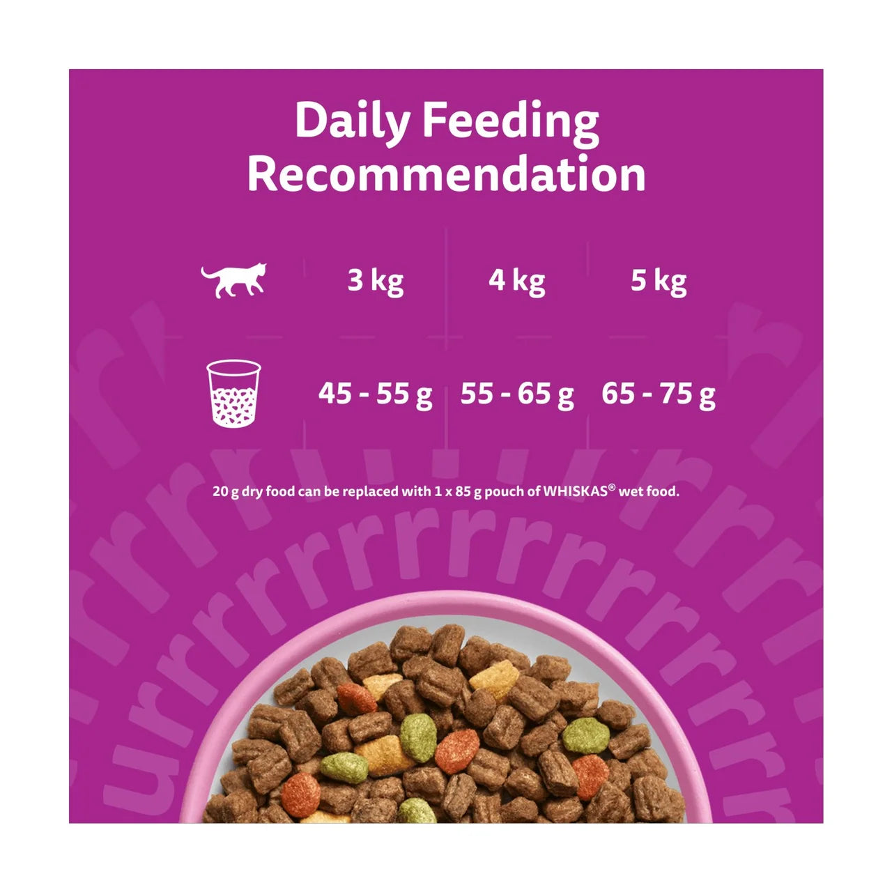 Whiskas 1+ Salmon Adult Dry Cat Food 1.9kg
