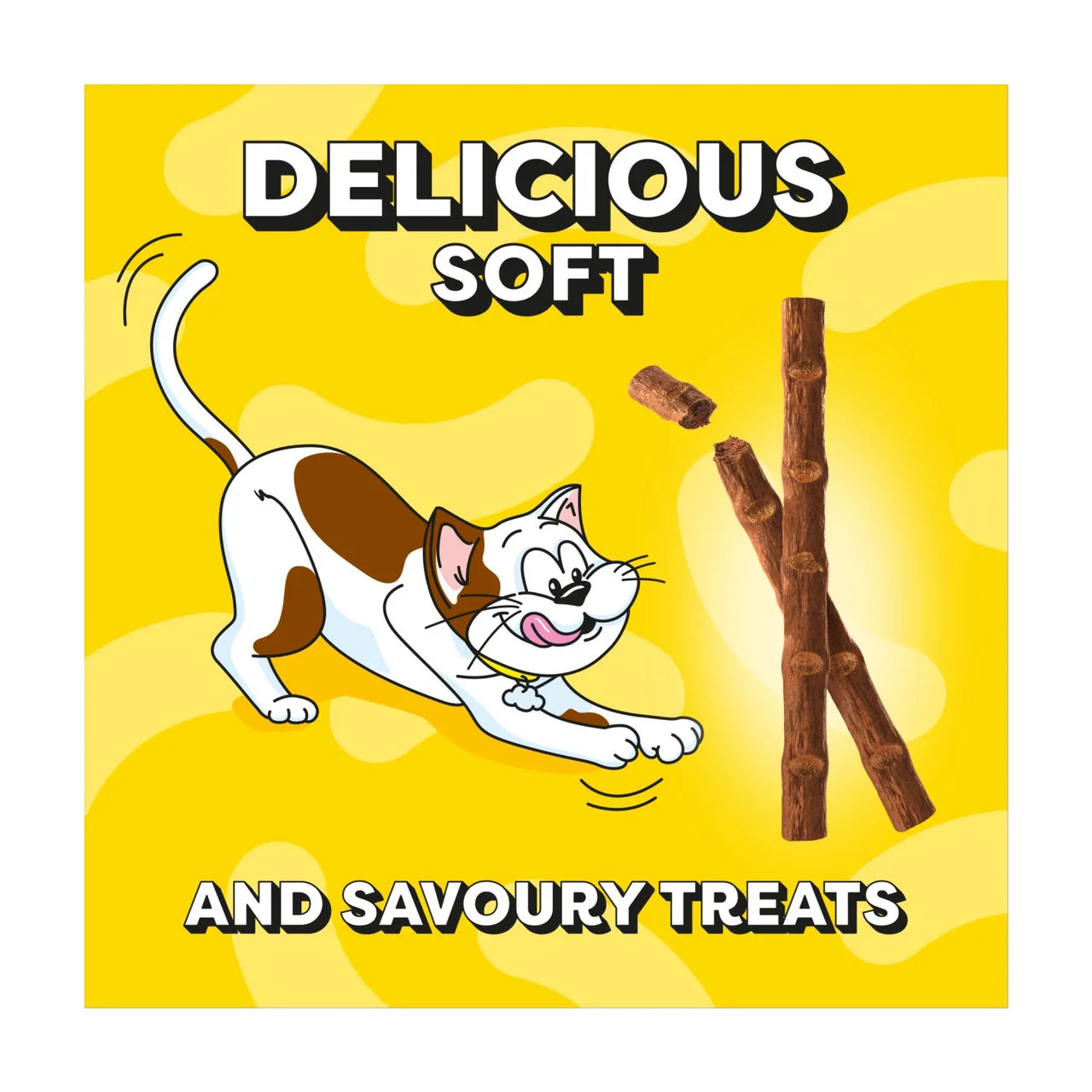 Dreamies Meaty Sticks with Chicken Cat Treats 6 x 5g