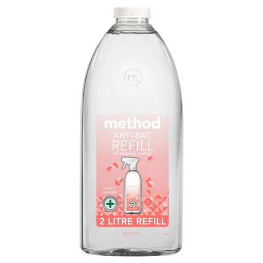 Method Antibacterial All Purpose Cleaner Refill Peach Blossom 2L