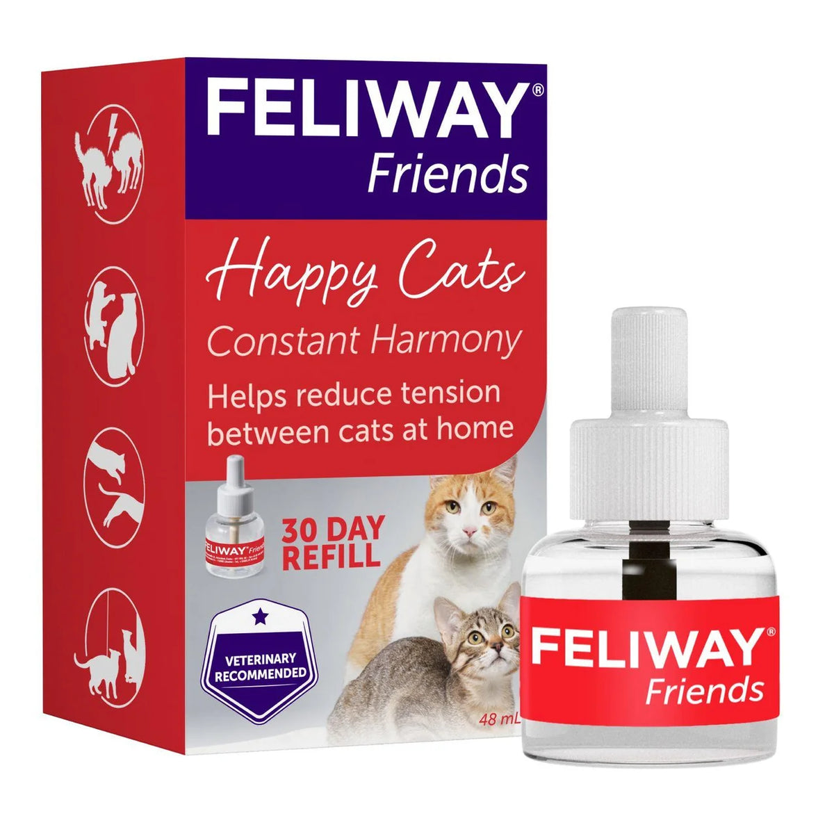 Feliway Friends Cat Calming Diffuser Refill 48ml
