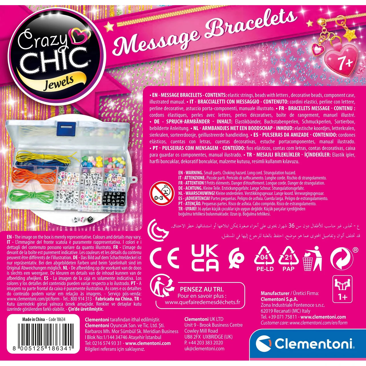 Clementoni Crazy Chic Message Bracelet