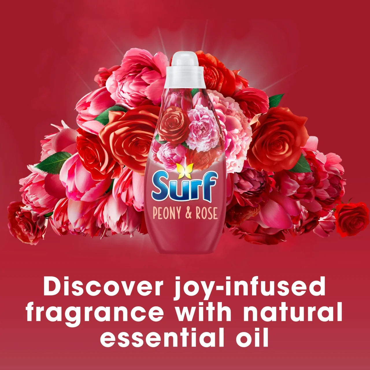 Surf Peony & Rose Liquid Laundry Washing Detergent 24 Washes 648ml