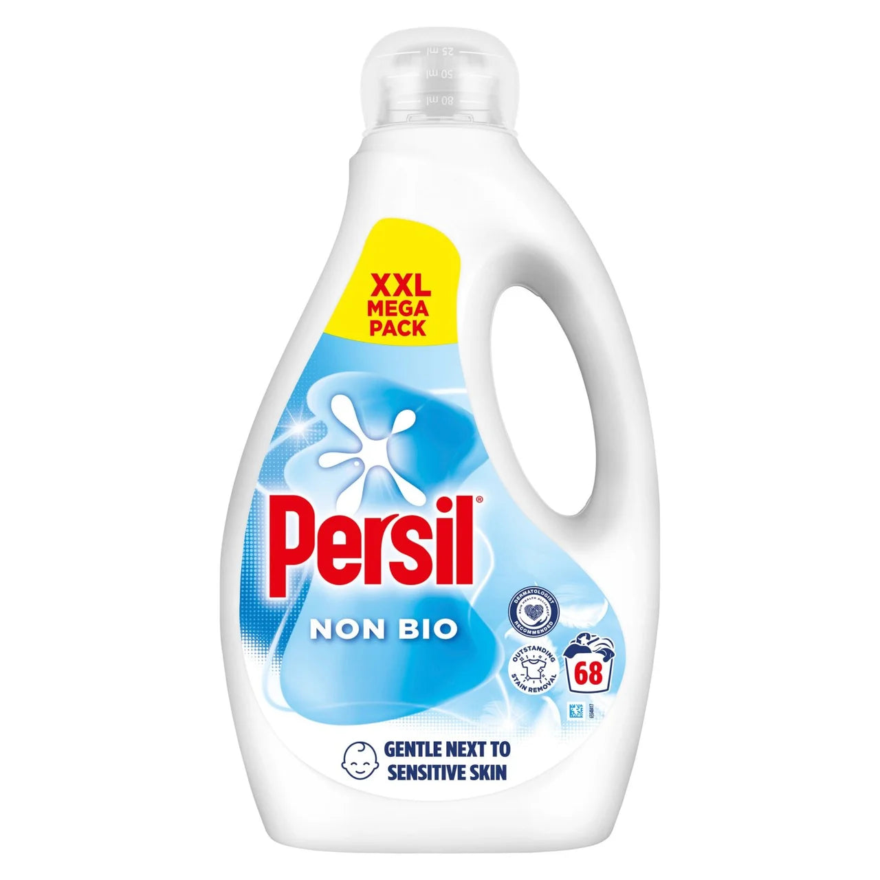 Persil Non Bio Laundry Detergent Washing Liquid 68 Washes 1800ml