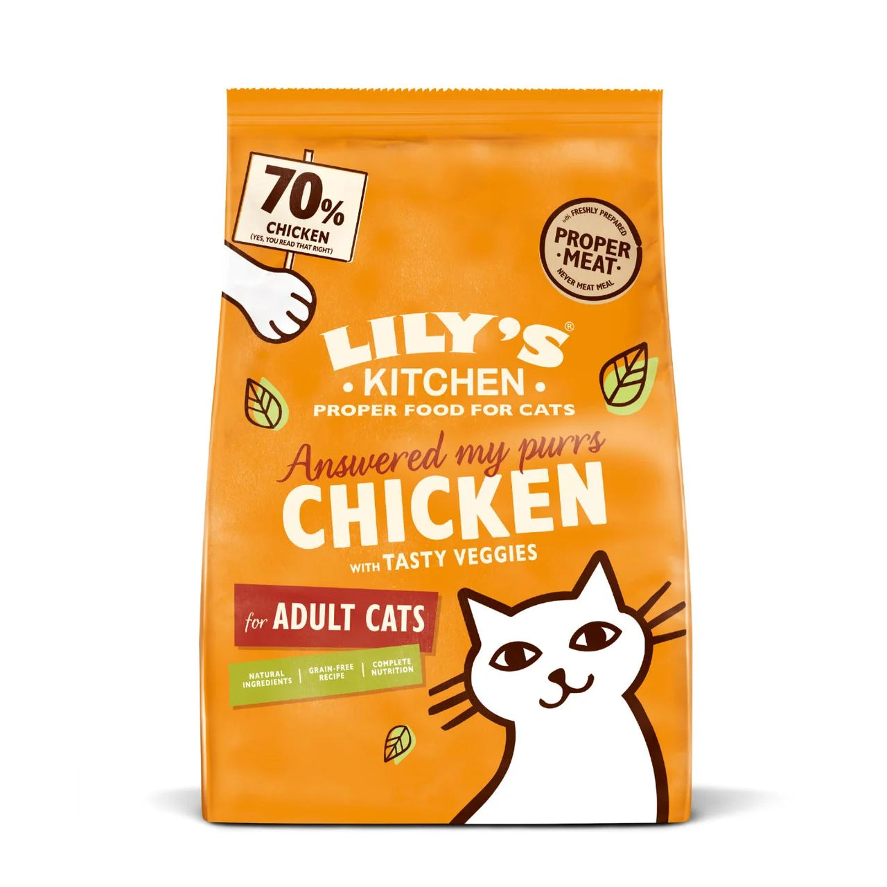 Lily's Kitchen Cat Chicken Casserole Adult Dry Food 800g