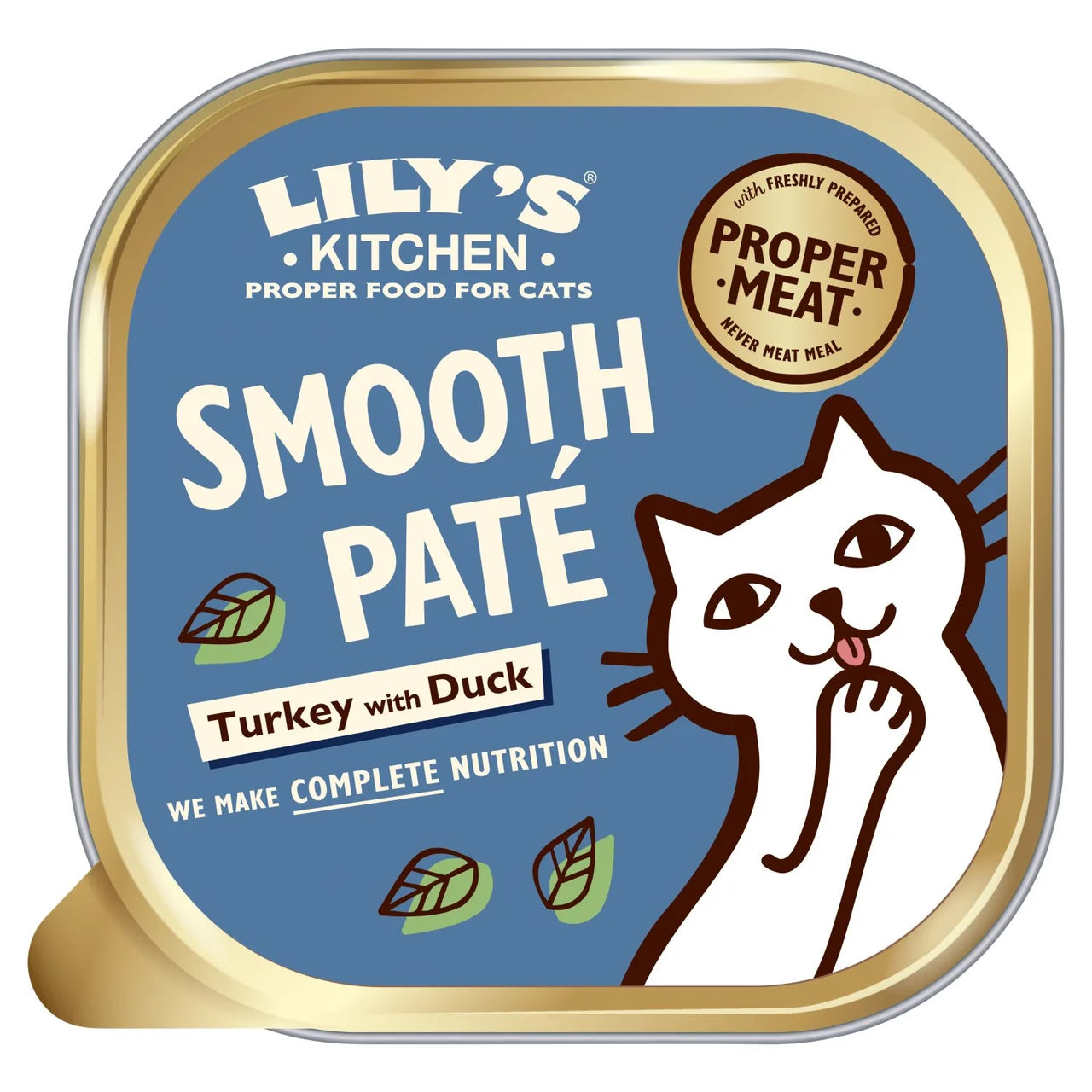 Lily's Kitchen Cat Smooth Turkey & Duck Pate 85g