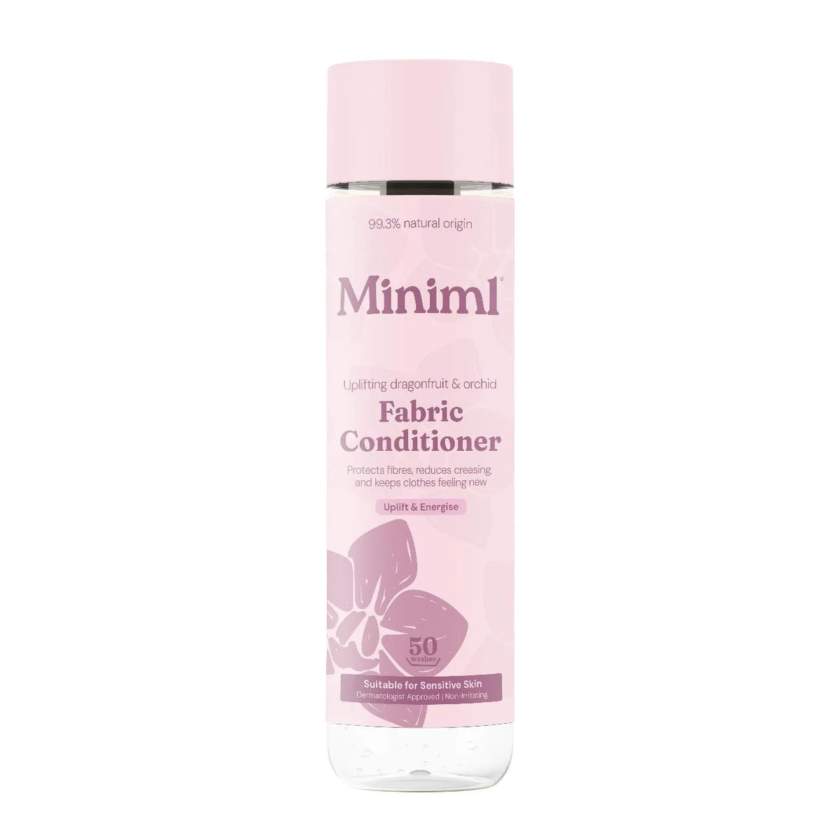 Miniml Fabric Conditioner Pink Dragonfruit & Orchid Bottle 1L