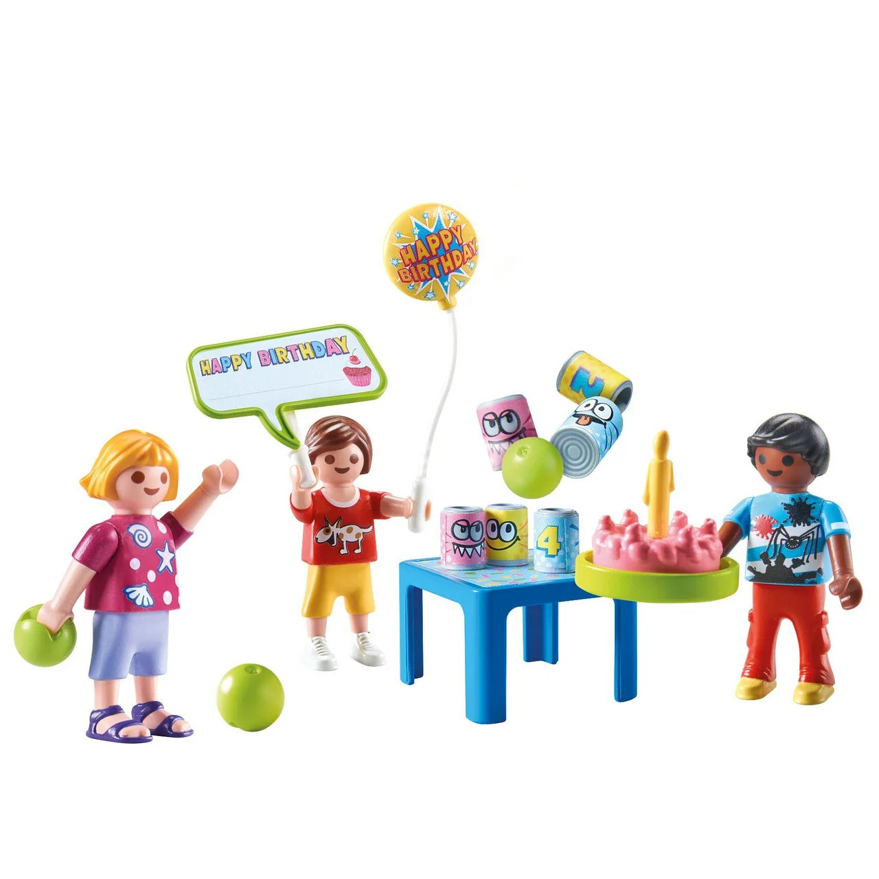 Playmobil 71968 Kids Birthday Party Gift Set