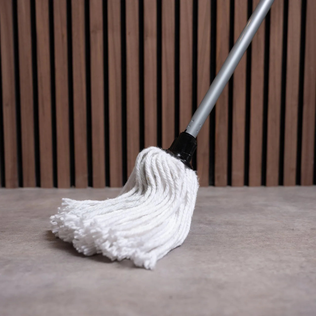Addis Recycled Cotton Mop with Handle & Spare Replacement Refill Head 4 per pack