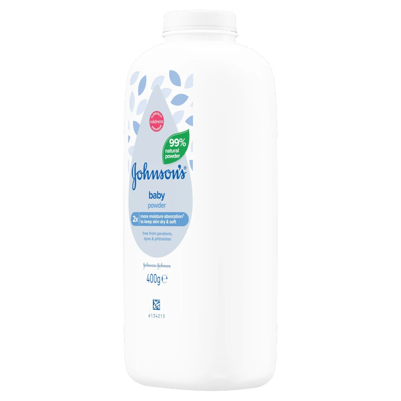 Johnson's Baby Powder Natural Cornstarch 400g