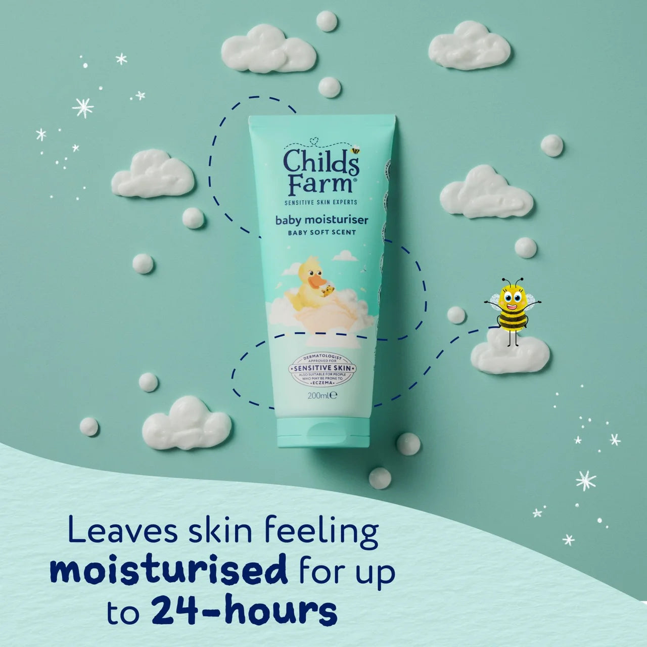 Childs Farm Baby Moisturiser, Baby Soft Scent 200ml