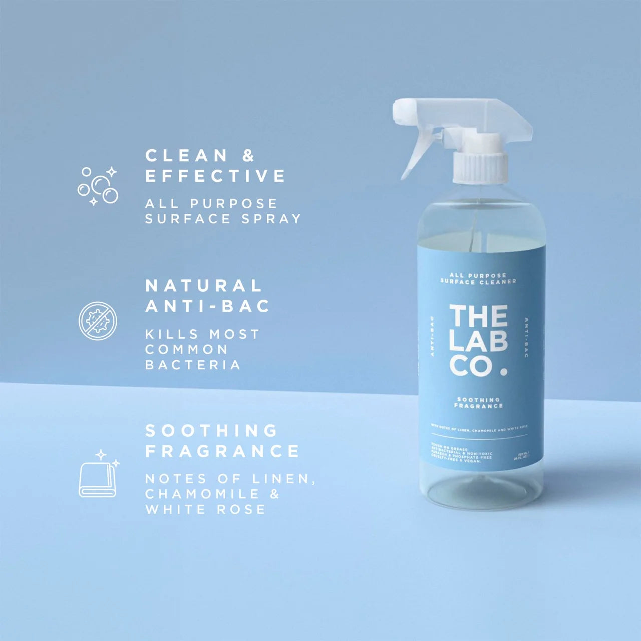 The Lab Co. Soothing All Purpose Cleaner Antibacterial 750ml