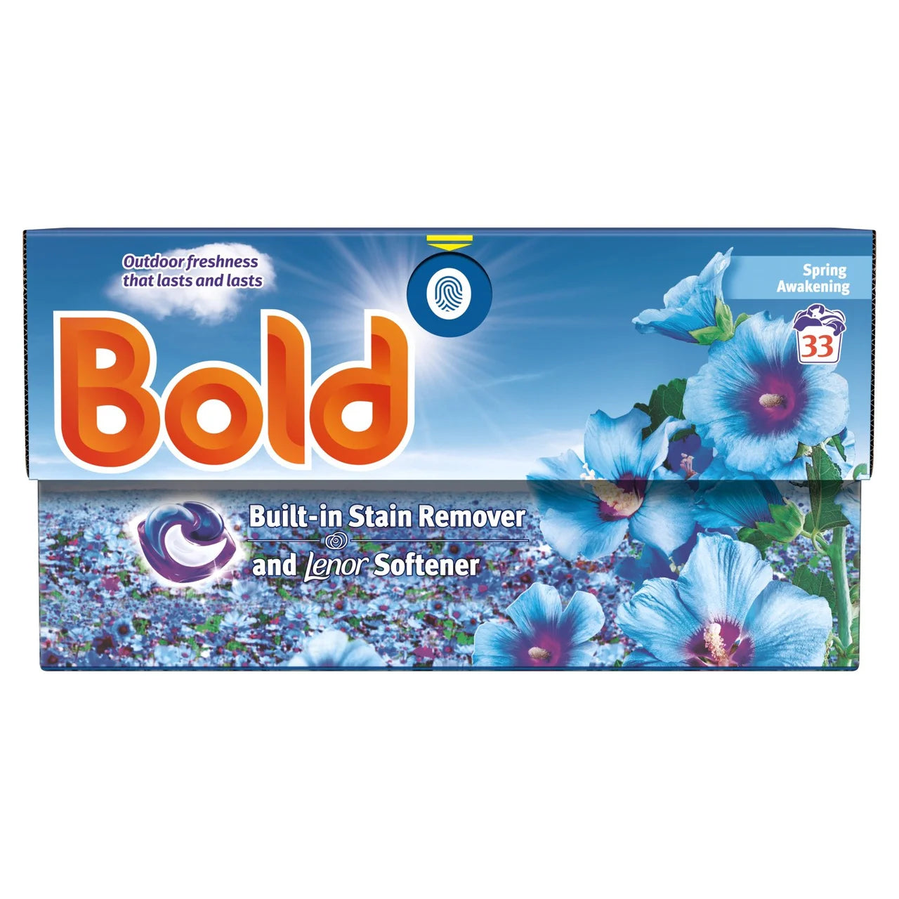 Bold 3in1 Pods Washing Capsules Spring Awakening 33 Washes