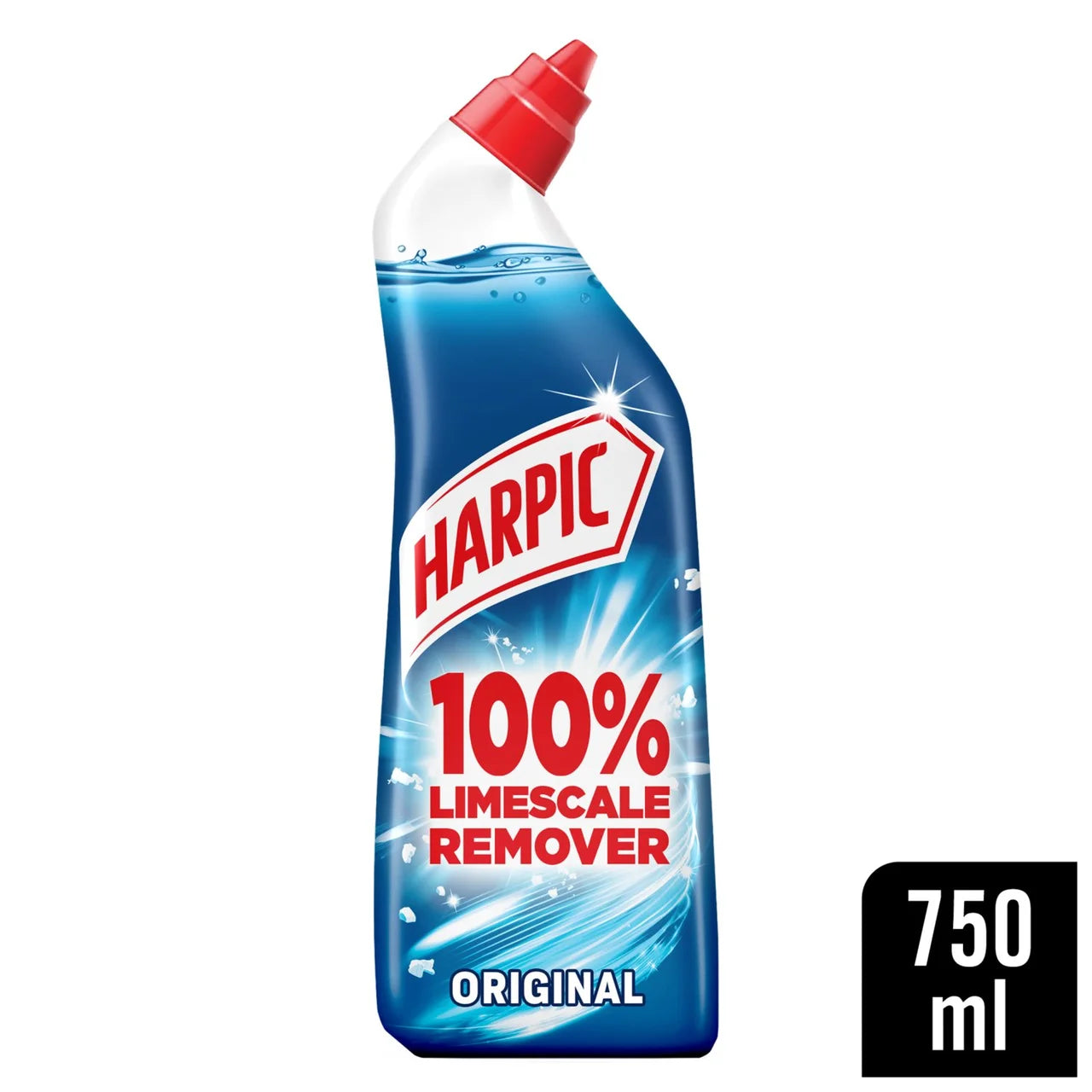 Harpic 100% Limescale Remover Original Toilet Cleaner 750ml