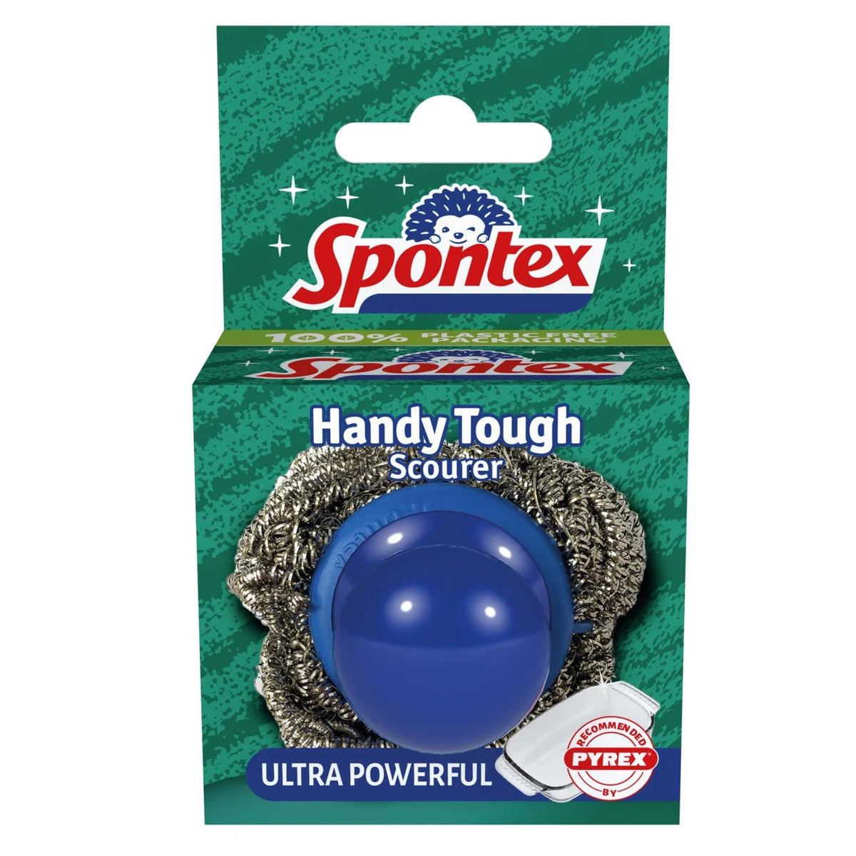 Spontex Handy Tough Scourer - Recommended by PYREX