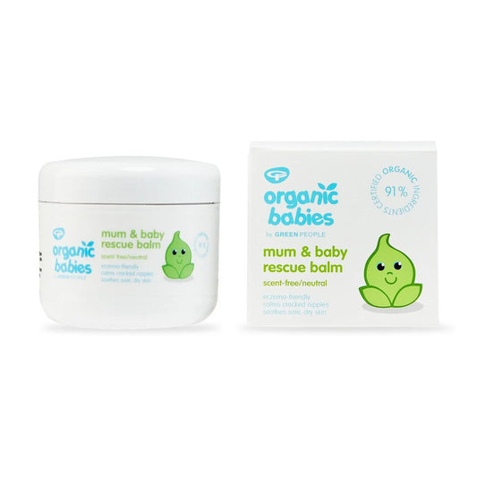 Organic Babies Scent Free Mum & Baby Rescue Balm 100ml