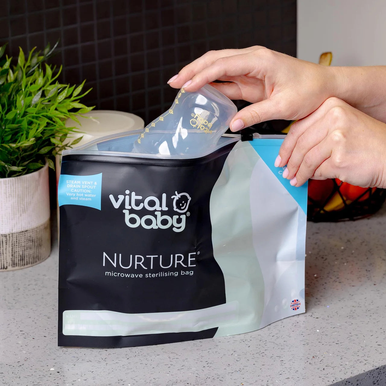 Vital Baby Microwave Sterilising Bags 5 per pack