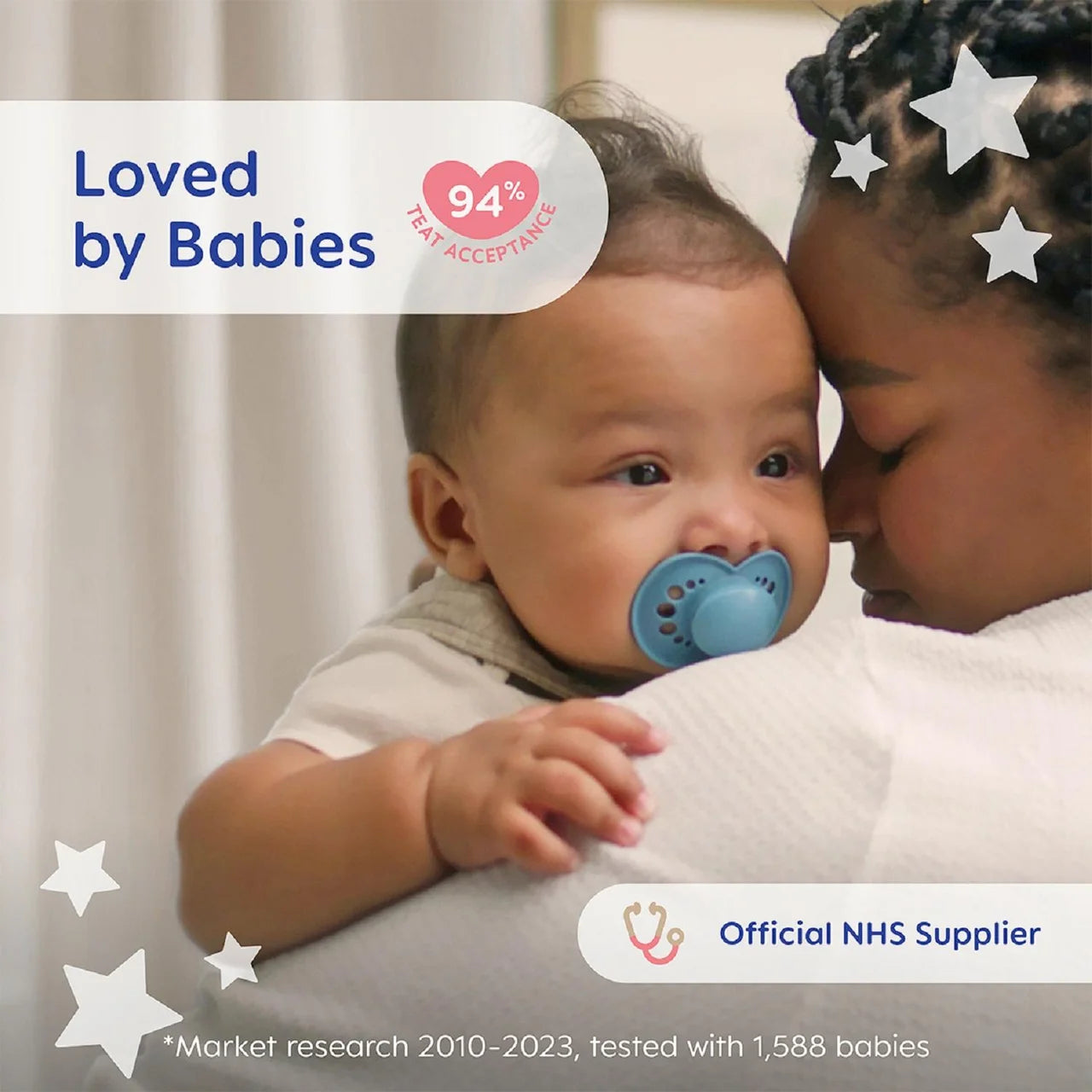 MAM Night 6-18m Soother 2pk