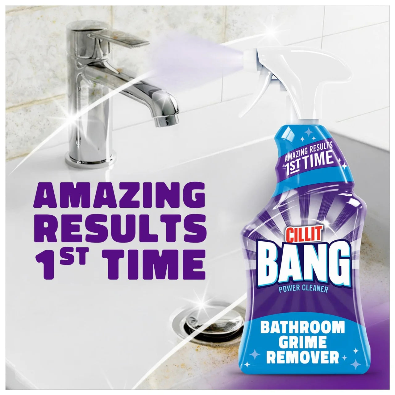 Cillit Bang Bathroom Grime Remover Spray 750ml