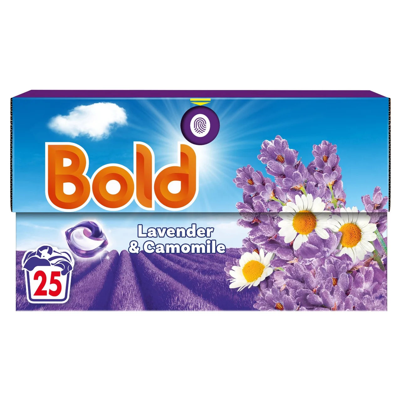 Bold 3in1 Pods Washing Capsules Lavender & Camomile 22 Washes