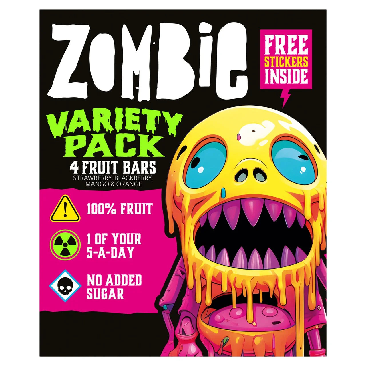 Zombie Fruit Bars Variety Multipack 4 x 25g