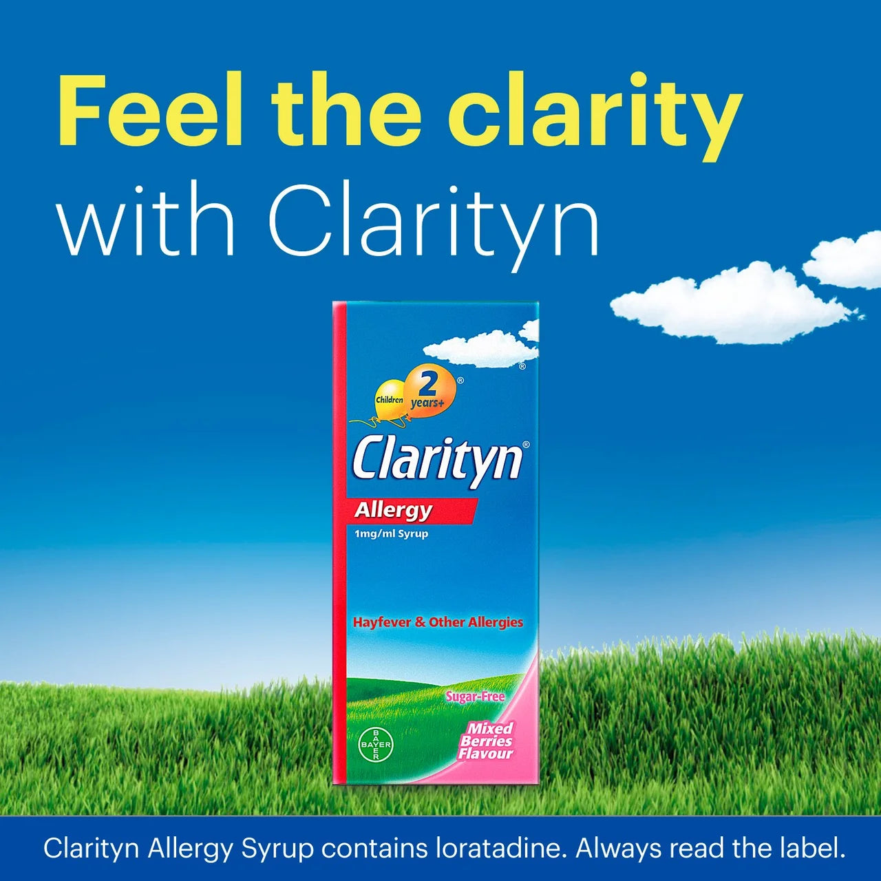 Clarityn Kids Allergy Syrup Mixed Berries 60ml