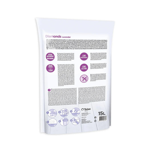 Sanicat Diamonds Lavender Cat Litter 15L