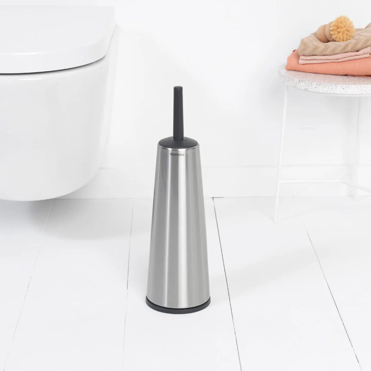 Brabantia ReNew Toilet Brush & Holder, Matt Steel