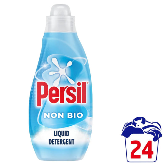Persil Laundry Washing Liquid Detergent Non Bio 24 Washes 648ml