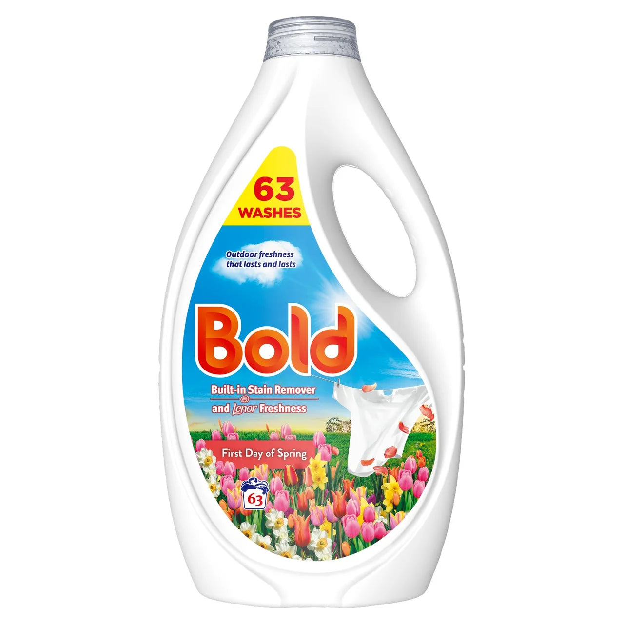 Bold 2in1 Washing Liquid Pink Blossom 63 Washes 1953ml