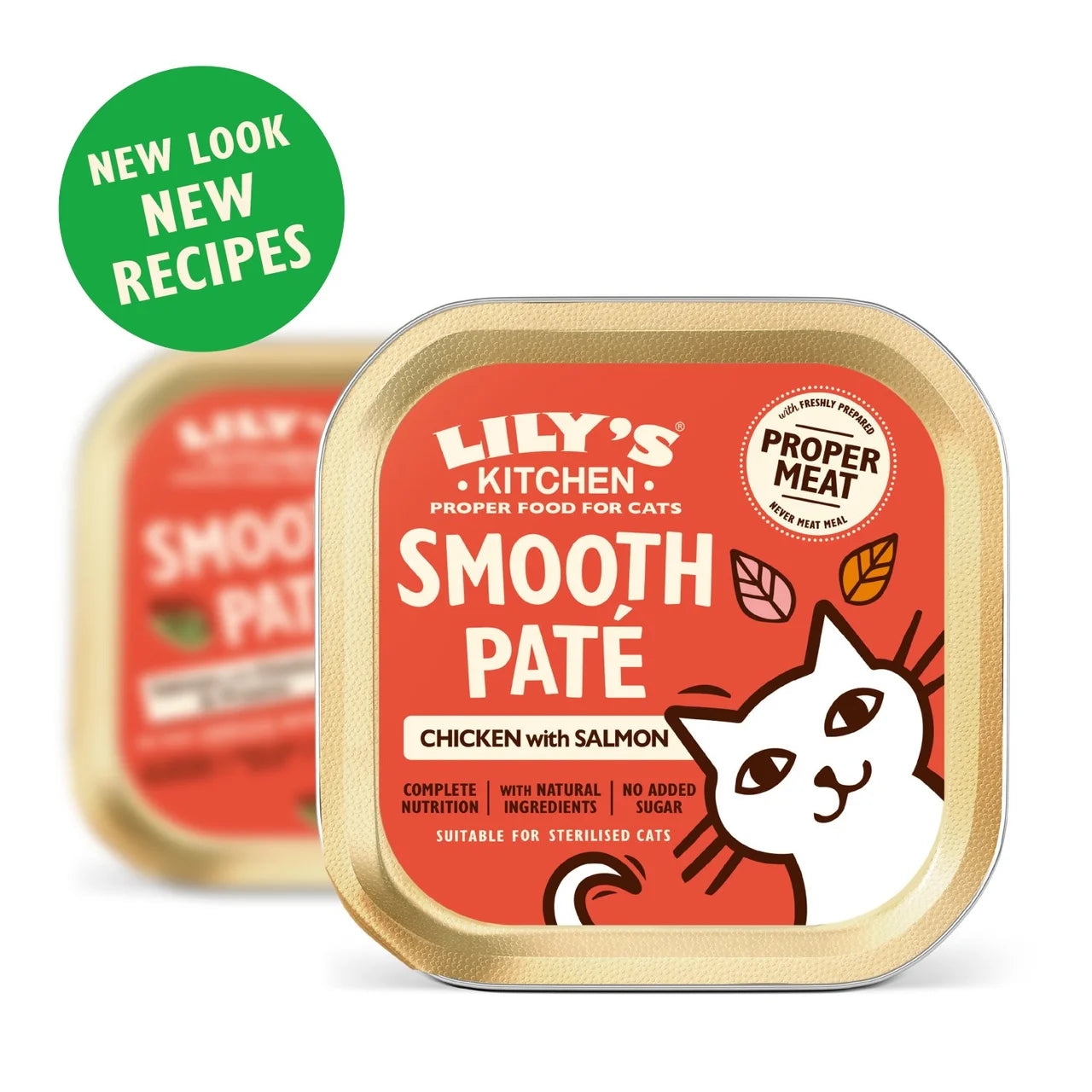 Lily's Kitchen Cat Smooth Chicken & Salmon Pate 85g