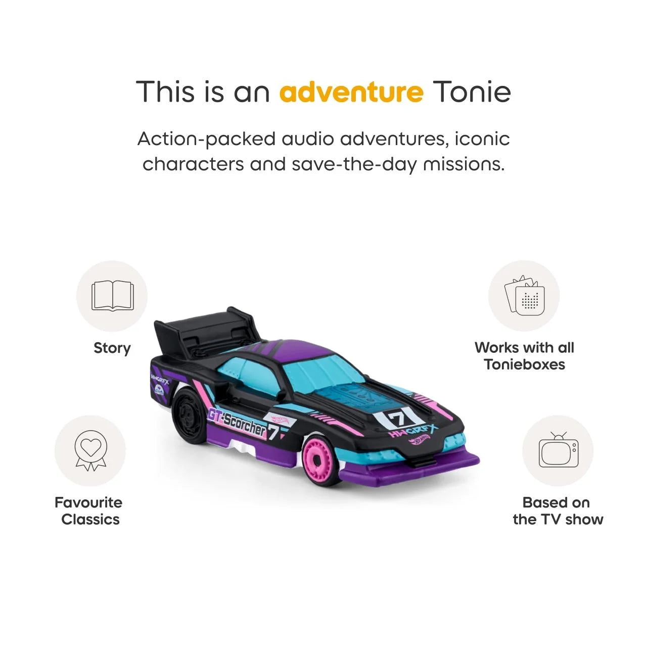 Tonies Hot Wheels Audio Tonie Character