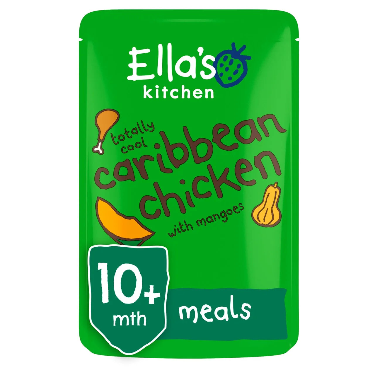 Ella's Kitchen Caribbean Chicken Baby Food Pouch 10+ Months 190g