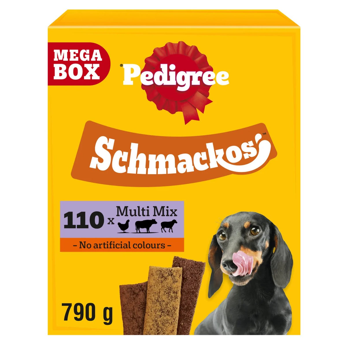 Pedigree Schmackos Adult Dog Treats Meaty Multi Mix 110 x 8g