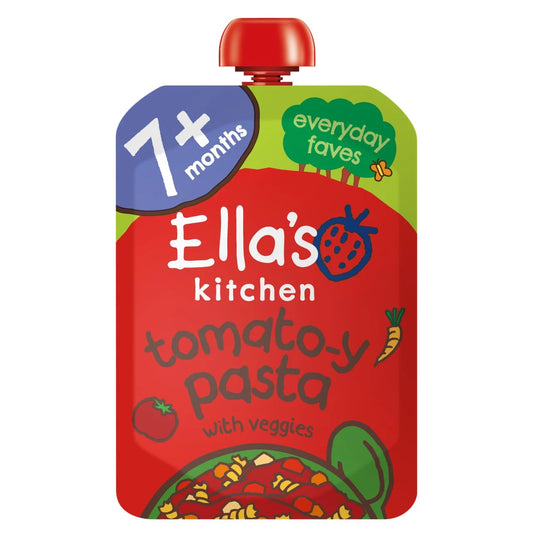 Ella's Kitchen Tomato Pasta Baby Food Pouch 7+ Months 130g