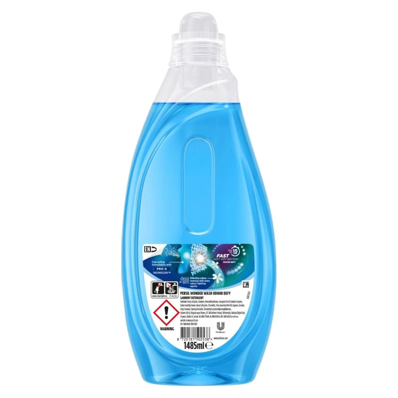 Persil Wonder Wash Odour Defy Laundry Detergent 55 Washes 1485ml