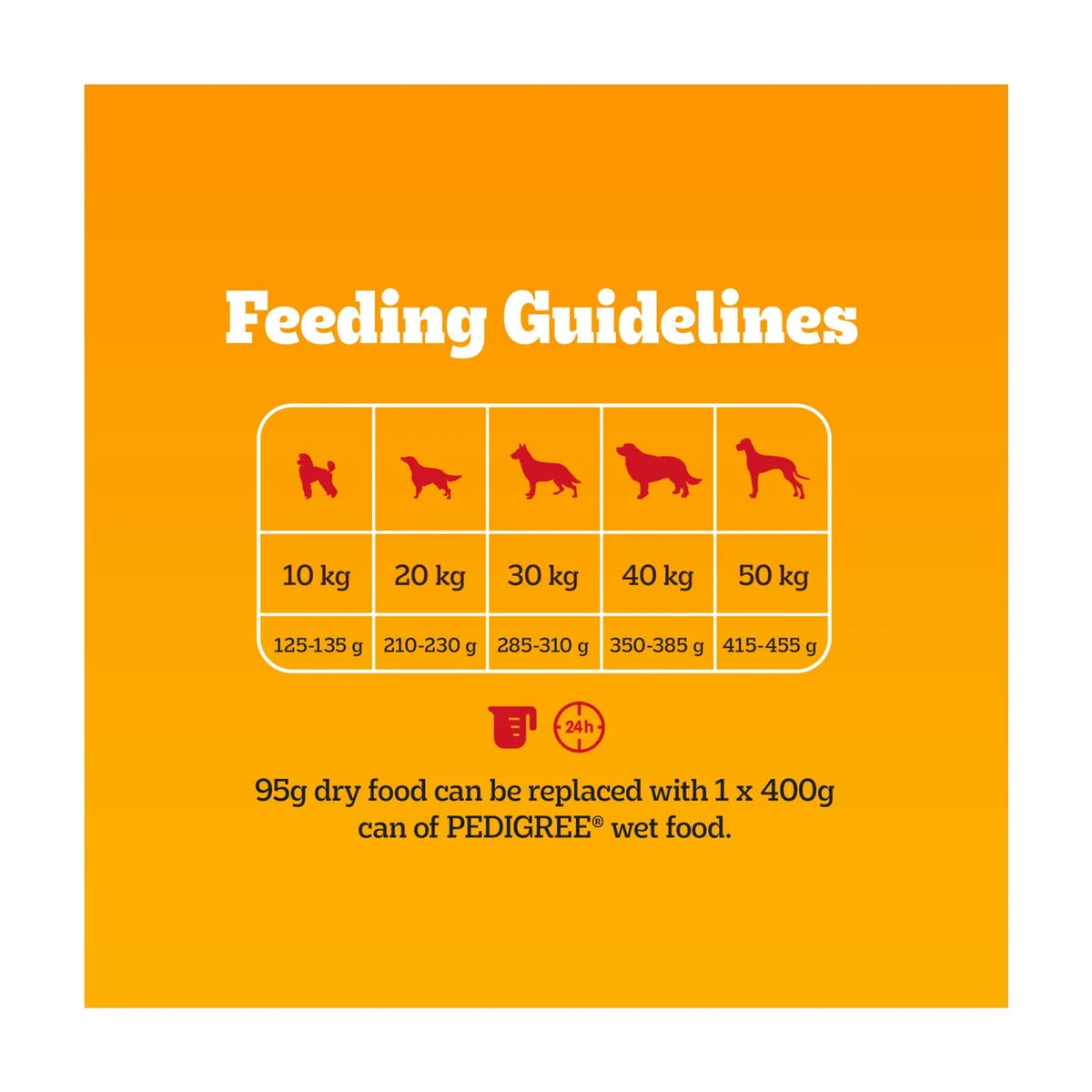 Pedigree Complete Senior Dry Dog Food Poultry & Vegetables 3kg