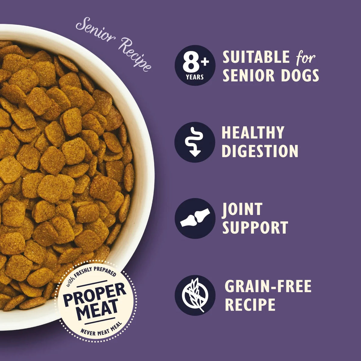 Lily's Kitchen Dog Turkey & Trout Senior Recipe Dry Food 2.5kg