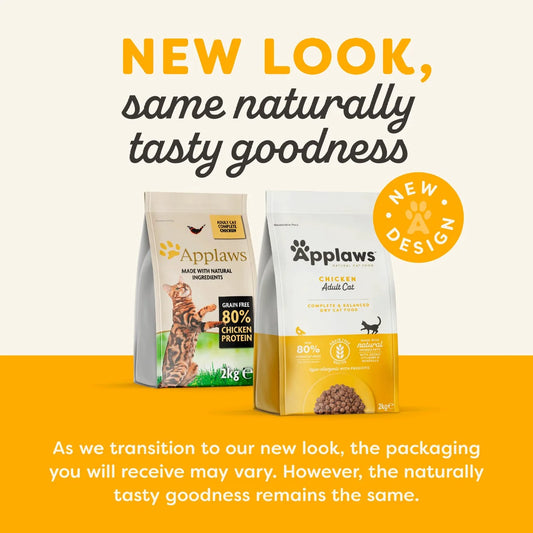 Applaws Natural Adult Dry Cat Food Chicken Grain Free 2kg