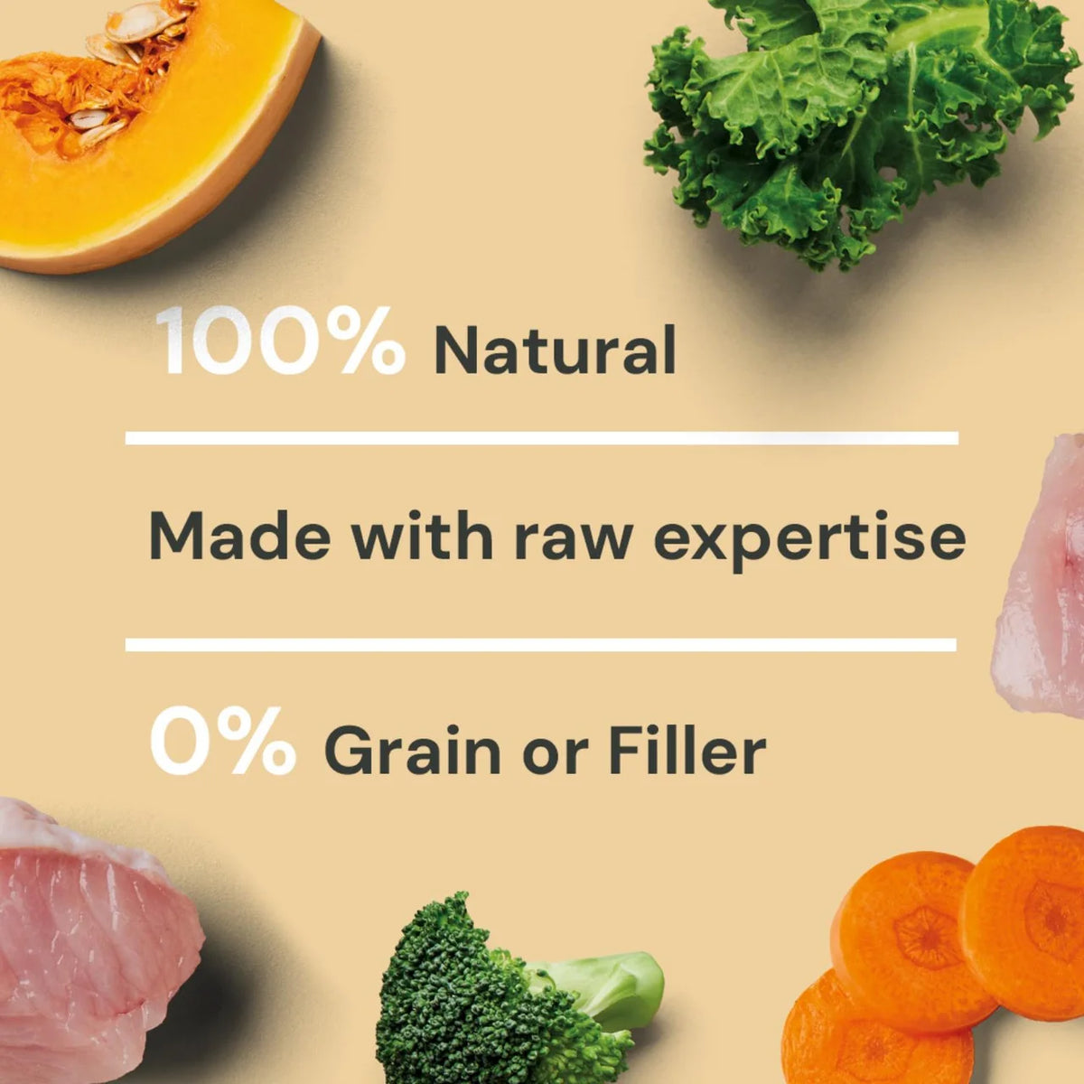 Nutriment Turkey Formula Raw Dog Food 500g